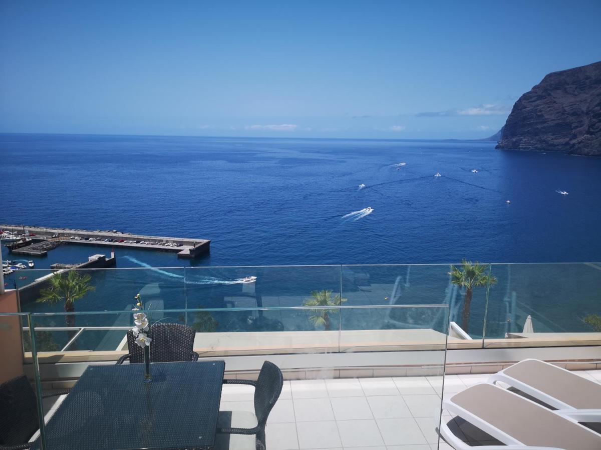 Magnificent Apt. With Sea View, Cliff & Marina Santiago del Teide 外观 照片